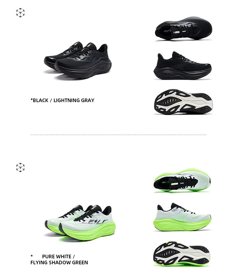 QIAODAN TG2.0 LEILI Men's Marathon Racing Shoes 2026 New High Rebound Shock Absorb Distance Training Sport Sneaker QDB023264285