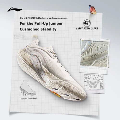 Li-Ning Men's WADE DLO 1 On Court Basketball Shoes BOOM Lightweight Shock Absorption LiNing Stable Support Sneakers ABPV009