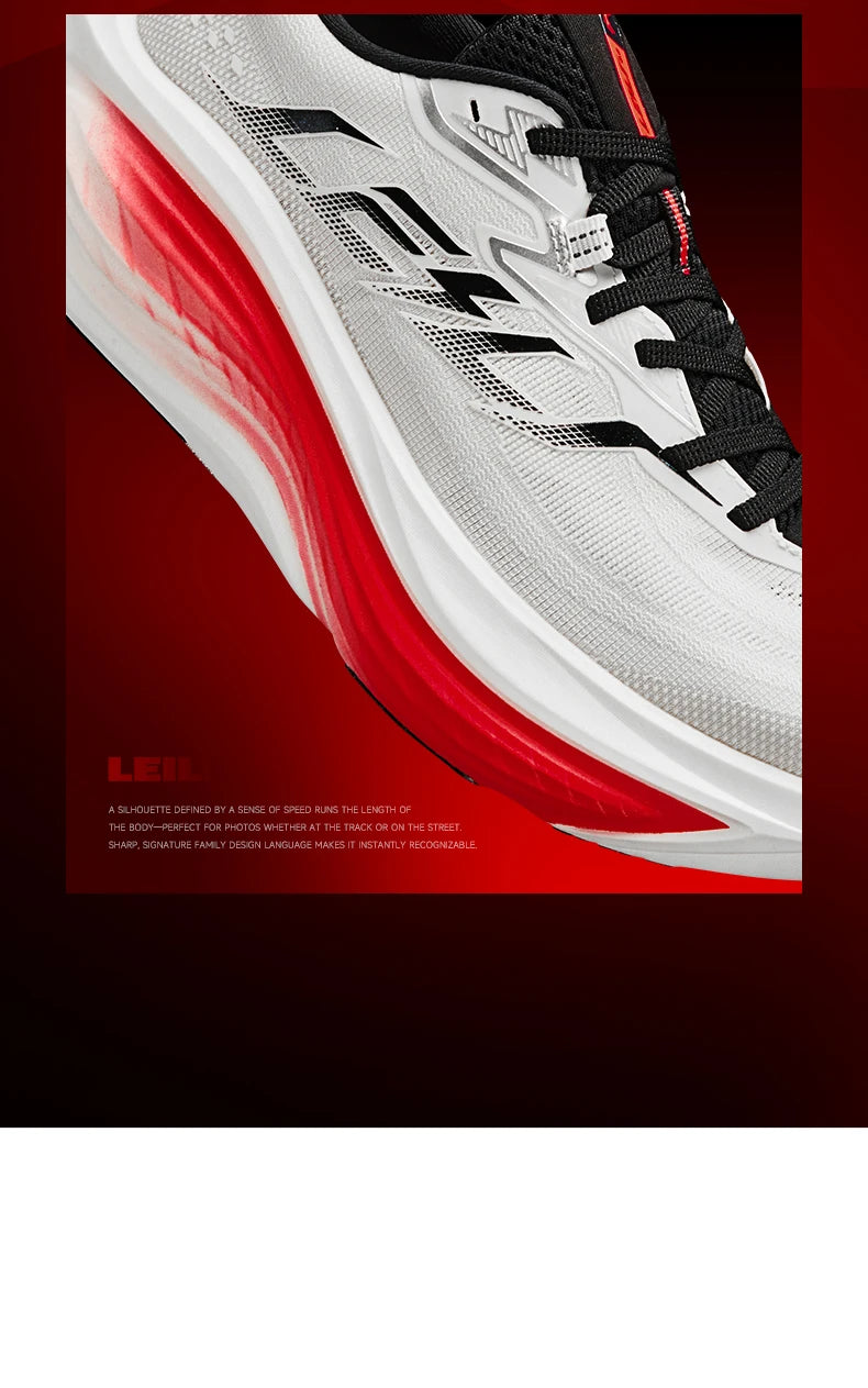 QIAODAN TG2.0 LEILI Men's Marathon Racing Shoes 2026 New High Rebound Shock Absorb Distance Training Sport Sneaker QDB023264285