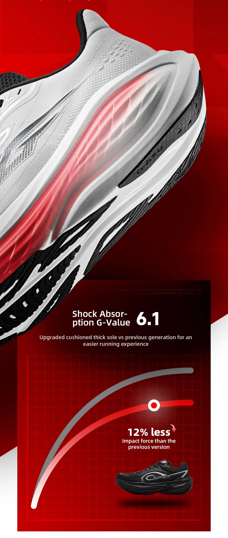 QIAODAN TG2.0 LEILI Men's Marathon Racing Shoes 2026 New High Rebound Shock Absorb Distance Training Sport Sneaker QDB023264285