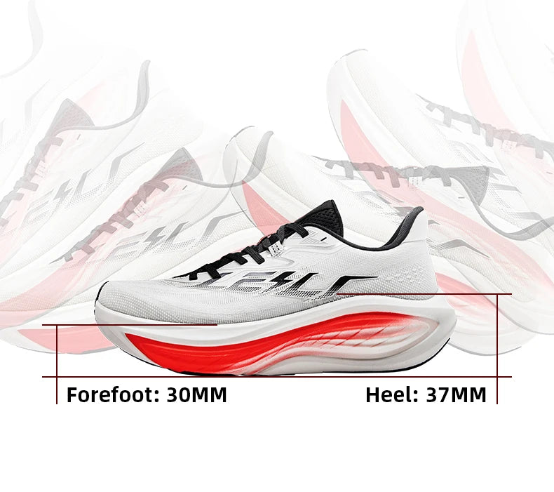 QIAODAN TG2.0 LEILI Men's Marathon Racing Shoes 2026 New High Rebound Shock Absorb Distance Training Sport Sneaker QDB023264285